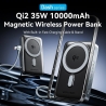 Vention POWER BANK WRL 10000MAH 35W/GREY FKHH0 VENTION