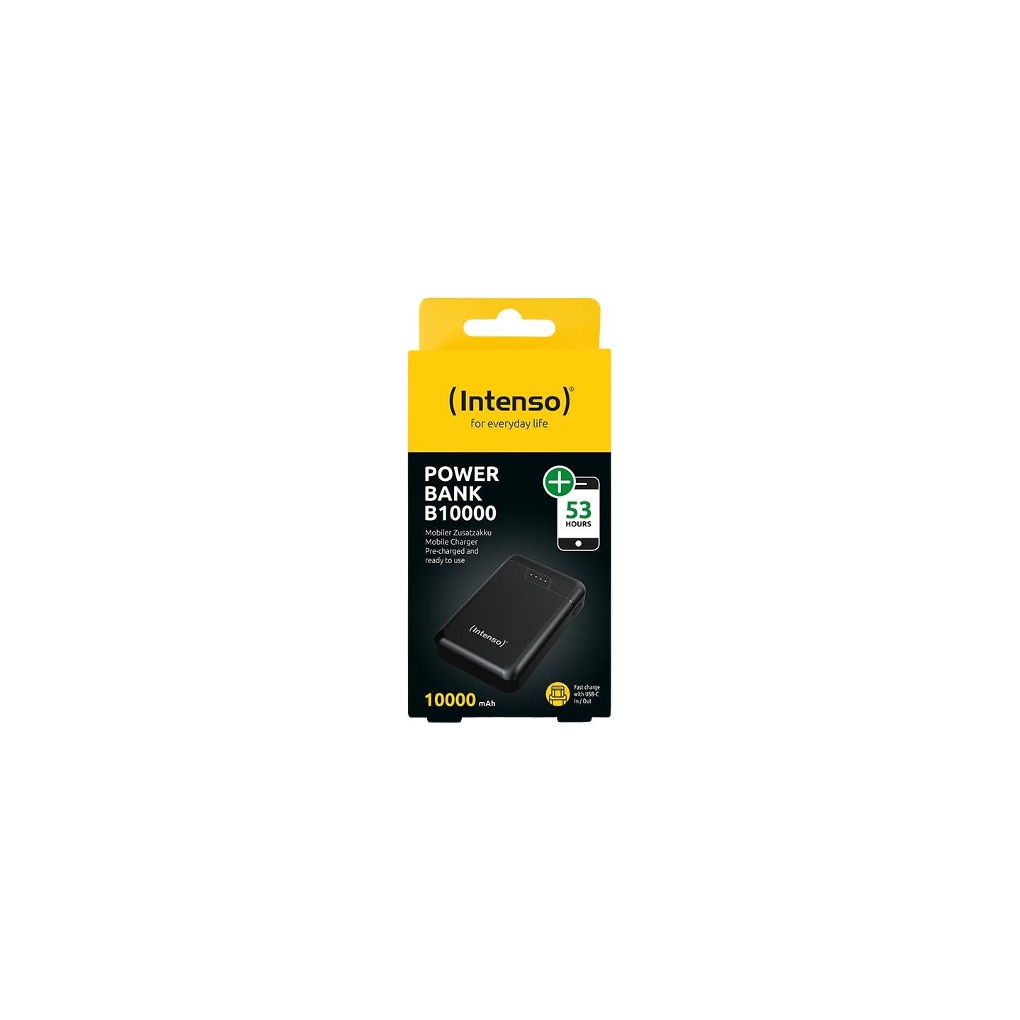 Intenso POWER BANK USB 10000MAH/BLACK B10000 7320530 INTENSO