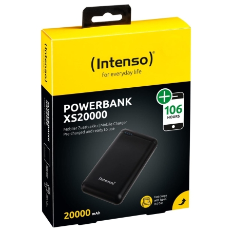 Intenso POWER BANK USB 20000MAH/BLACK XS20000 INTENSO