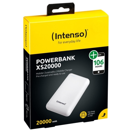 Intenso POWER BANK USB 20000MAH/WHITE XS20000 INTENSO