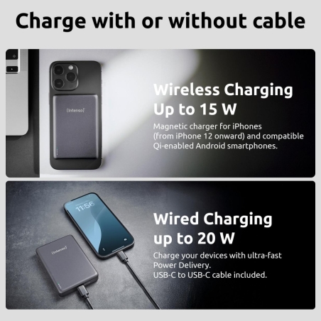 Intenso POWER BANK USB 10000MAH MAG/GREY 7344034 INTENSO