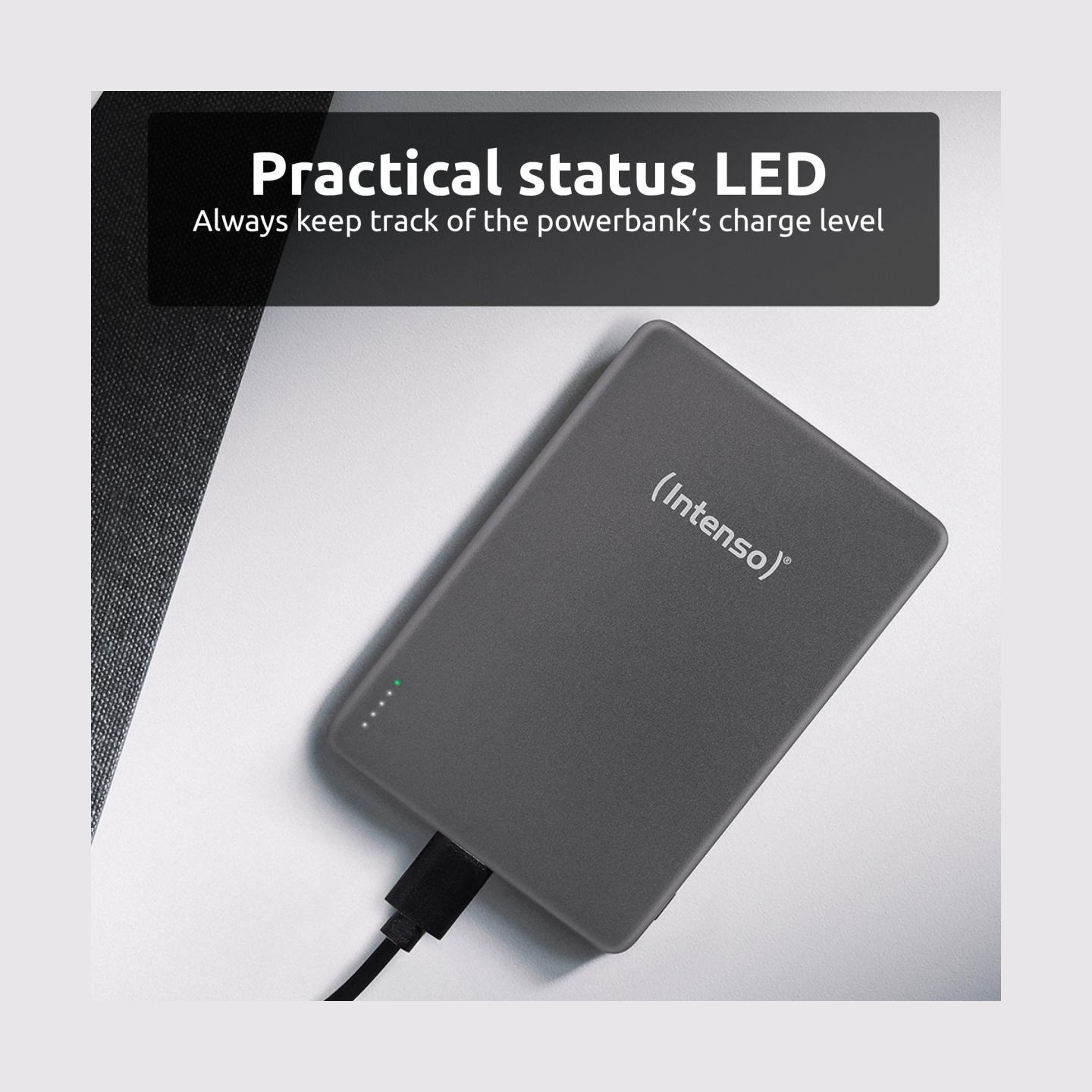 Intenso POWER BANK USB 10000MAH MAG/GREY 7344034 INTENSO