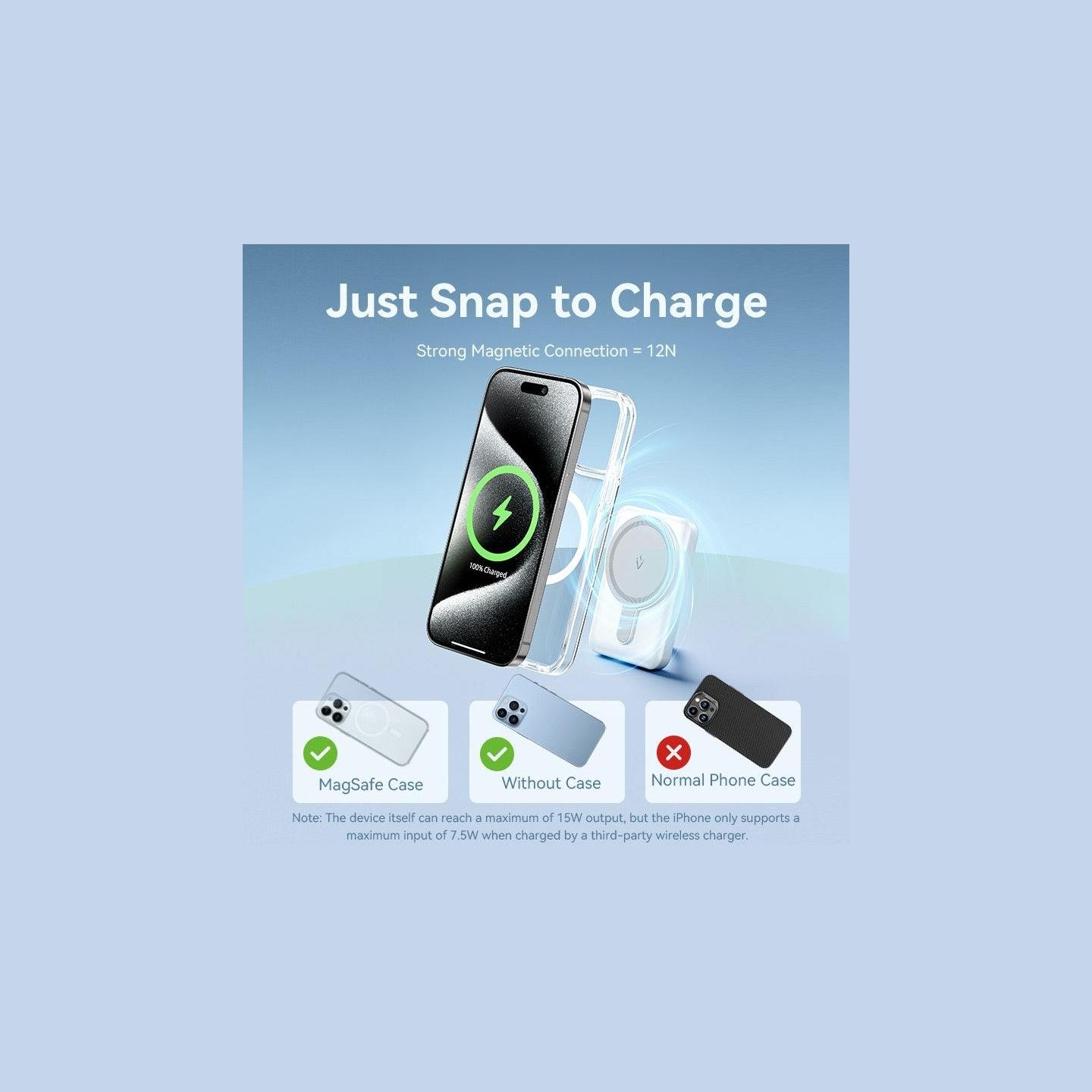 Vention POWER BANK USB 5000MAH 20W/WHITE FHSW0 VENTION