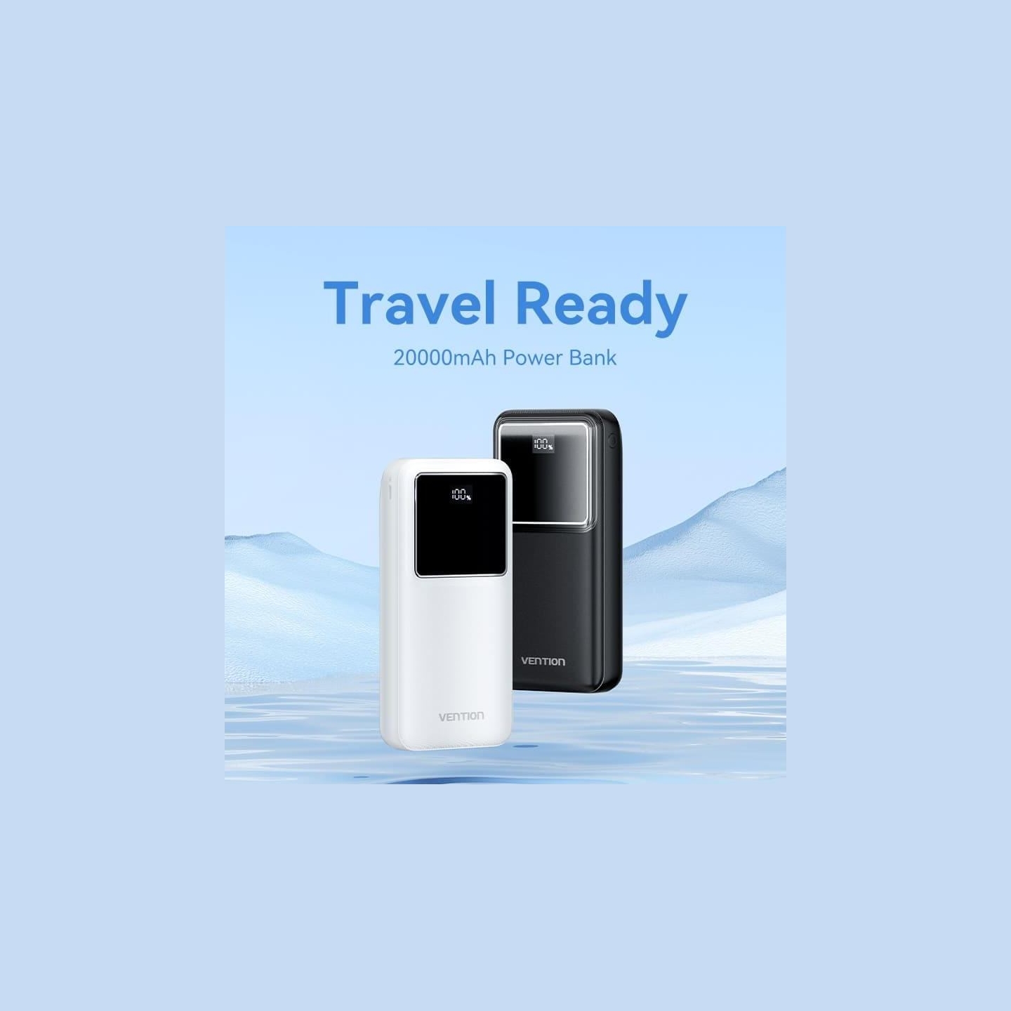 Vention POWER BANK USB 20000MAH 22.5W/WHITE FHLW0 VENTION