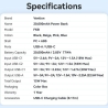 Vention POWER BANK USB 20000MAH 22.5W/BLACK FKBB0-C VENTION
