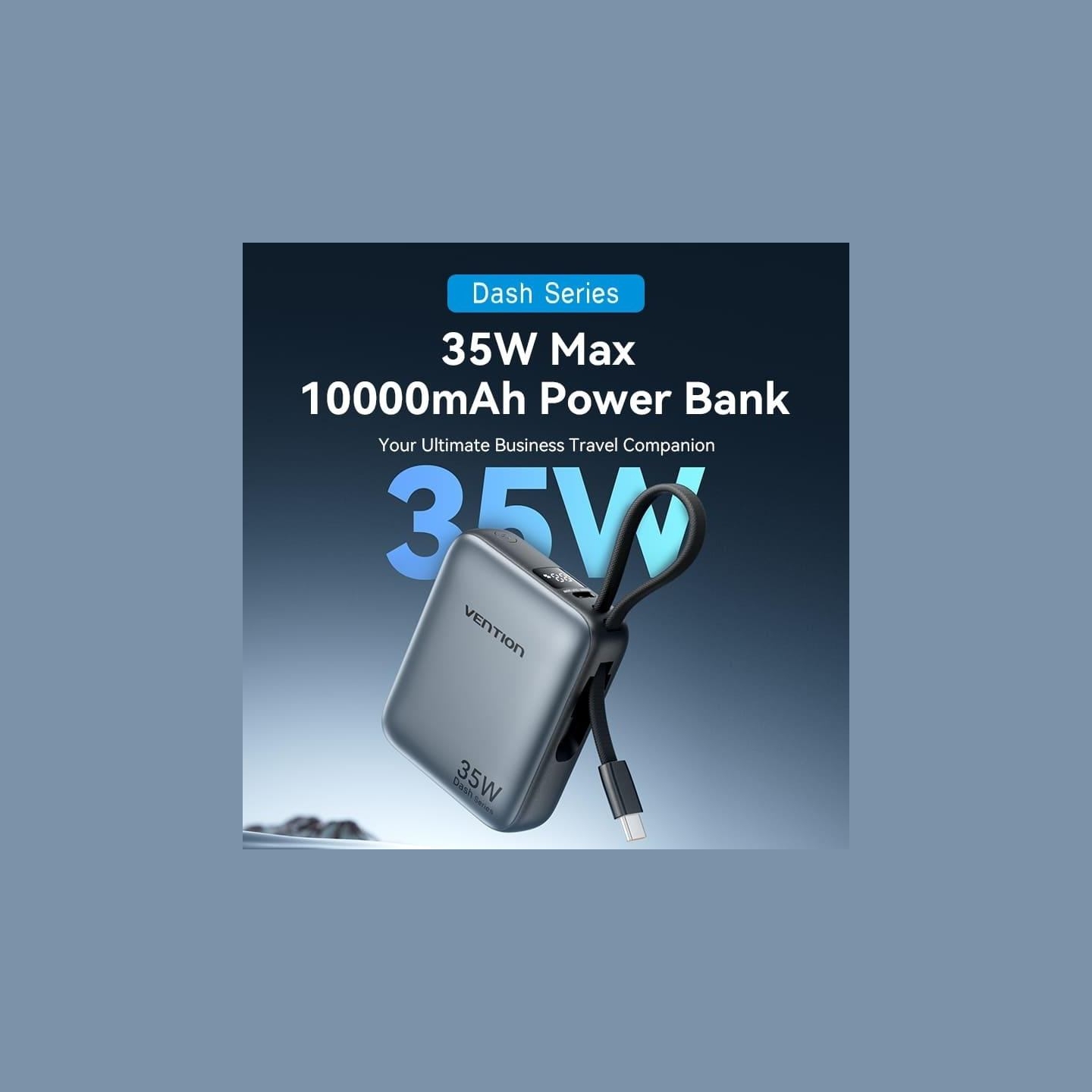 Vention POWER BANK USB 10000MAH 35W/MINI BEIGE FHEN0 VENTION