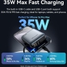 Vention POWER BANK USB 10000MAH 35W/MINI GRAY FHEH0 VENTION