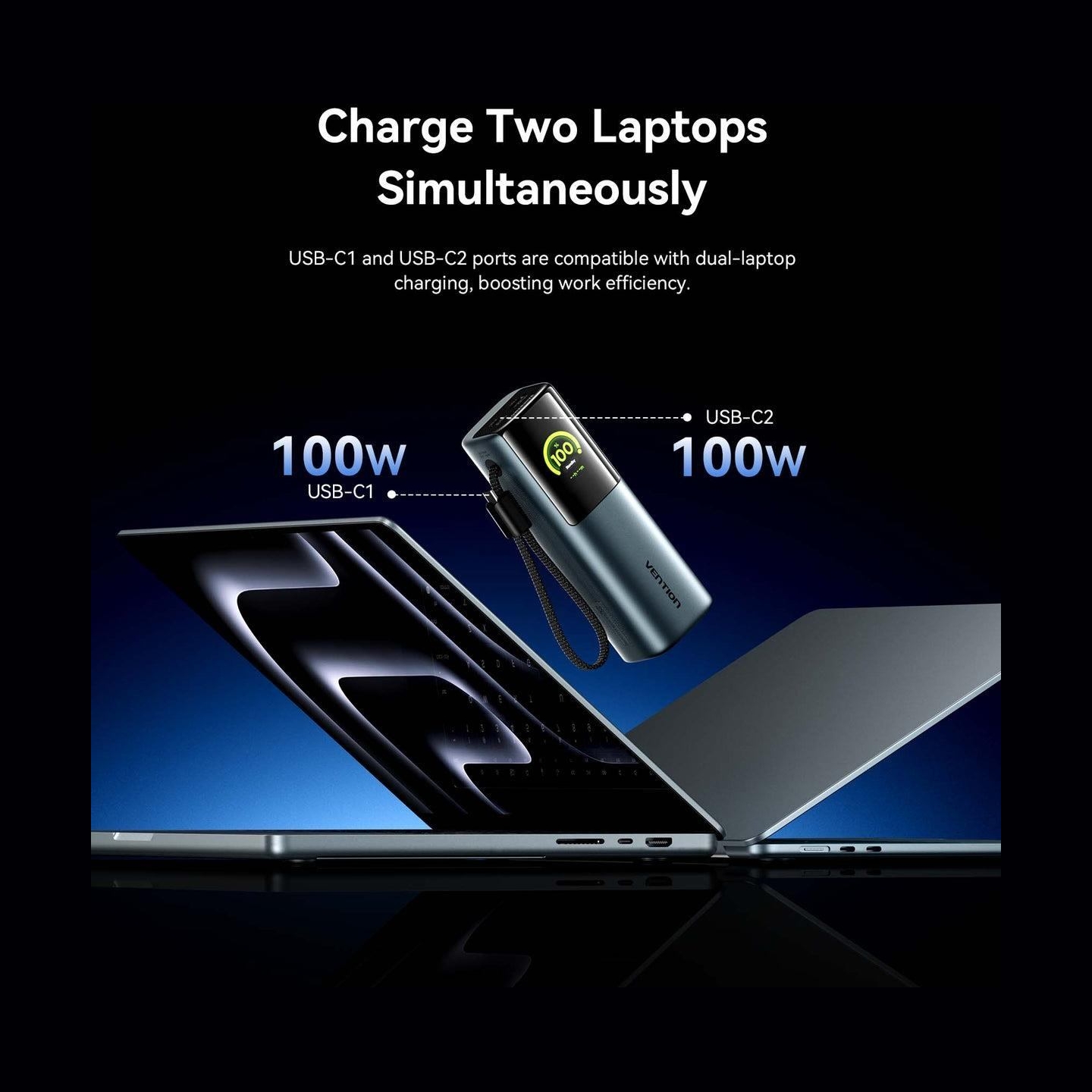 Vention POWER BANK USB 27000MAH 200W/FKGH0 VENTION