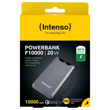 Intenso POWER BANK USB 10000MAH QC3.0/GREY 7332034 INTENSO