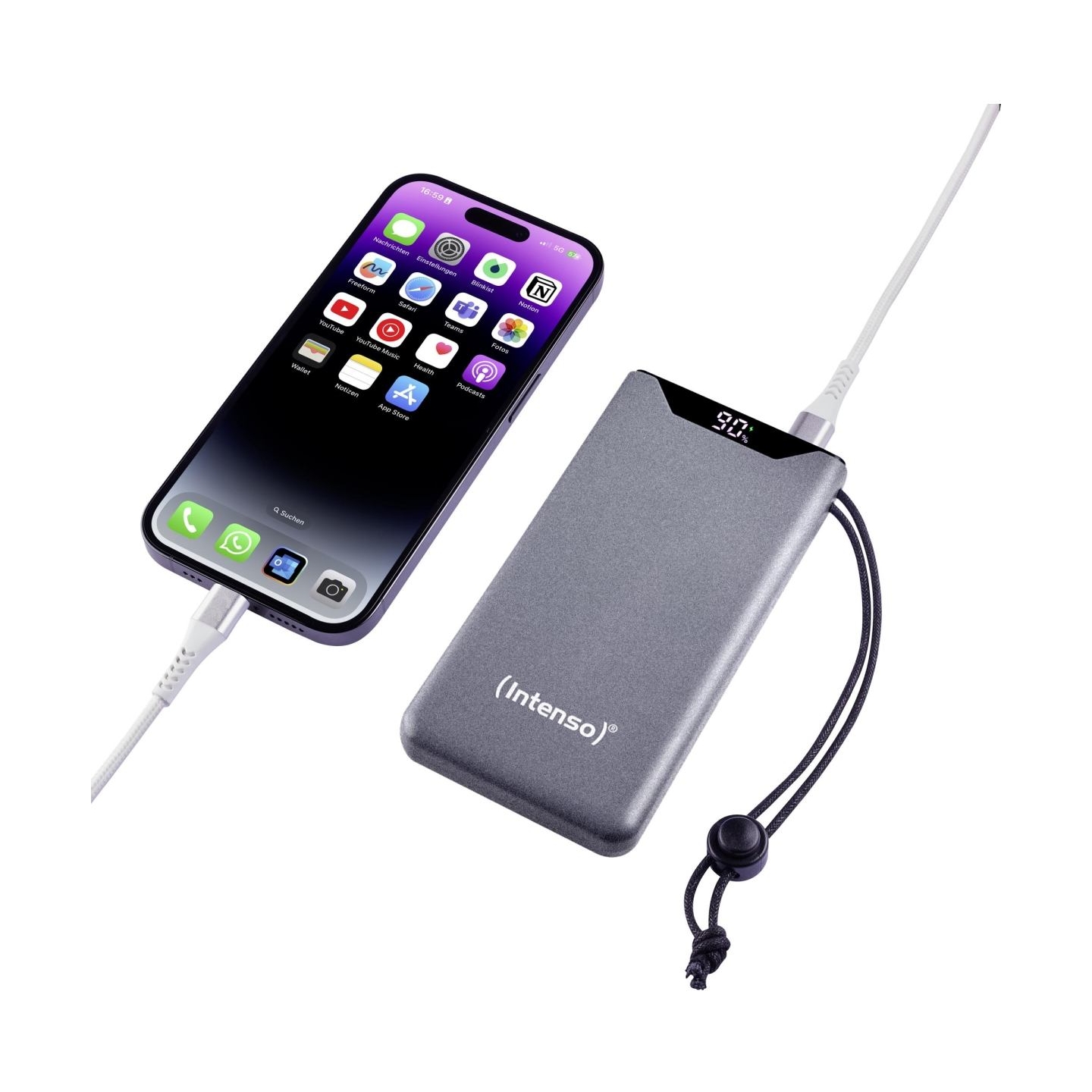 Intenso POWER BANK USB 10000MAH QC3.0/GREY 7332034 INTENSO