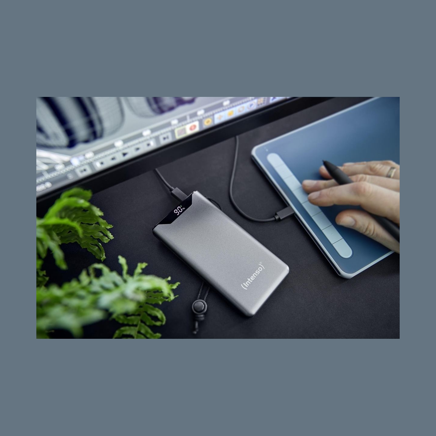 Intenso POWER BANK USB 10000MAH QC3.0/GREY 7332034 INTENSO