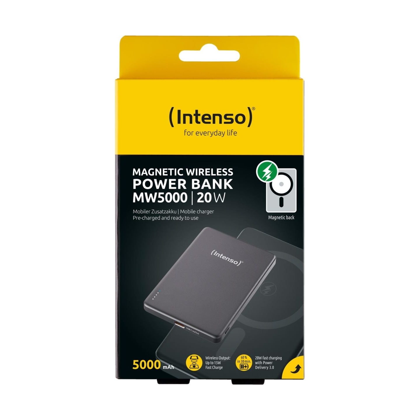 Intenso POWER BANK USB 5000MAH MAG/GREY 7344024 INTENSO