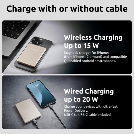 Intenso POWER BANK USB 5000MAH MAG/CHAMPAGNE 7344021 INTENSO