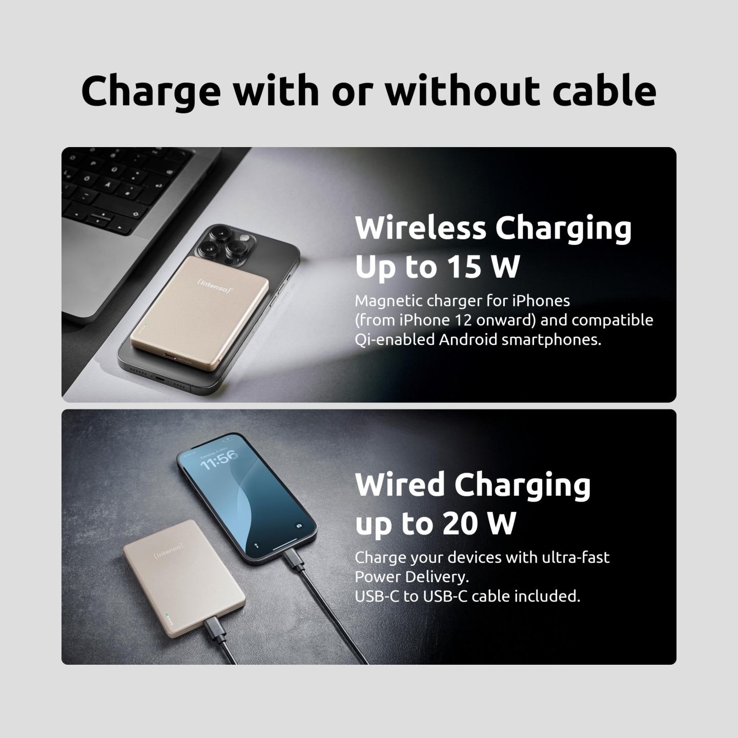 Intenso POWER BANK USB 5000MAH MAG/CHAMPAGNE 7344021 INTENSO