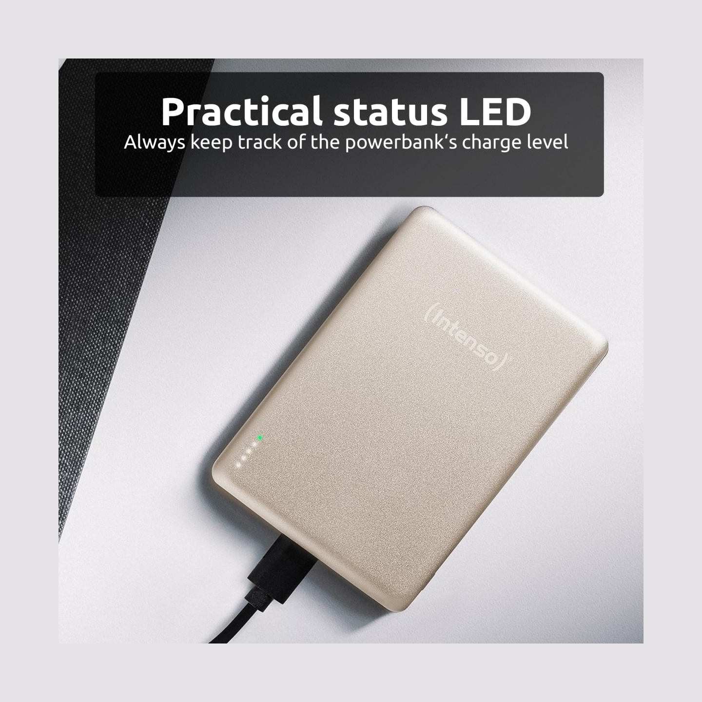 Intenso POWER BANK USB 5000MAH MAG/CHAMPAGNE 7344021 INTENSO
