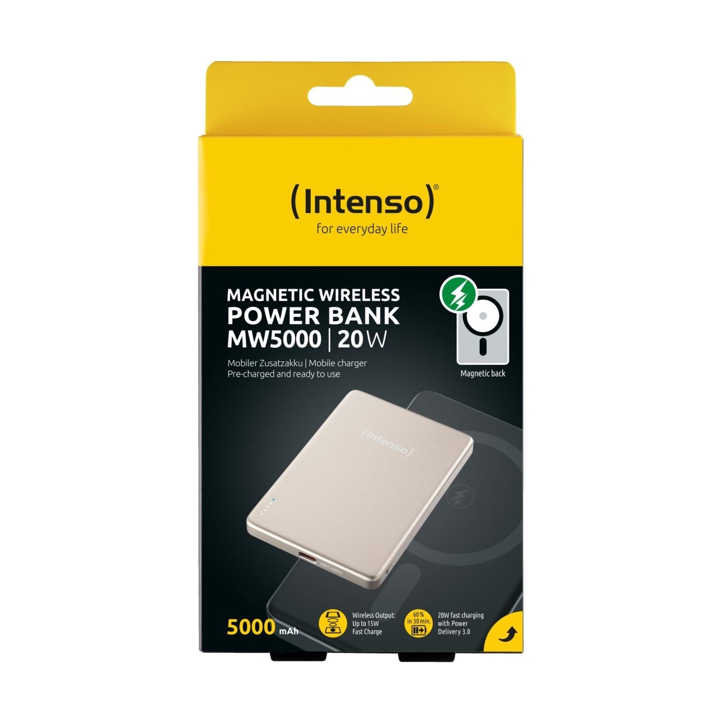 Intenso POWER BANK USB 5000MAH MAG/CHAMPAGNE 7344021 INTENSO