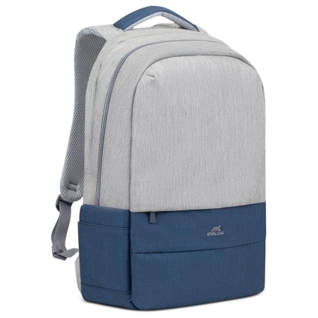 Rivacase NB BACKPACK ANTI-THEFT 17.3"/7567 GREY/DARK BLUE RIVACASE