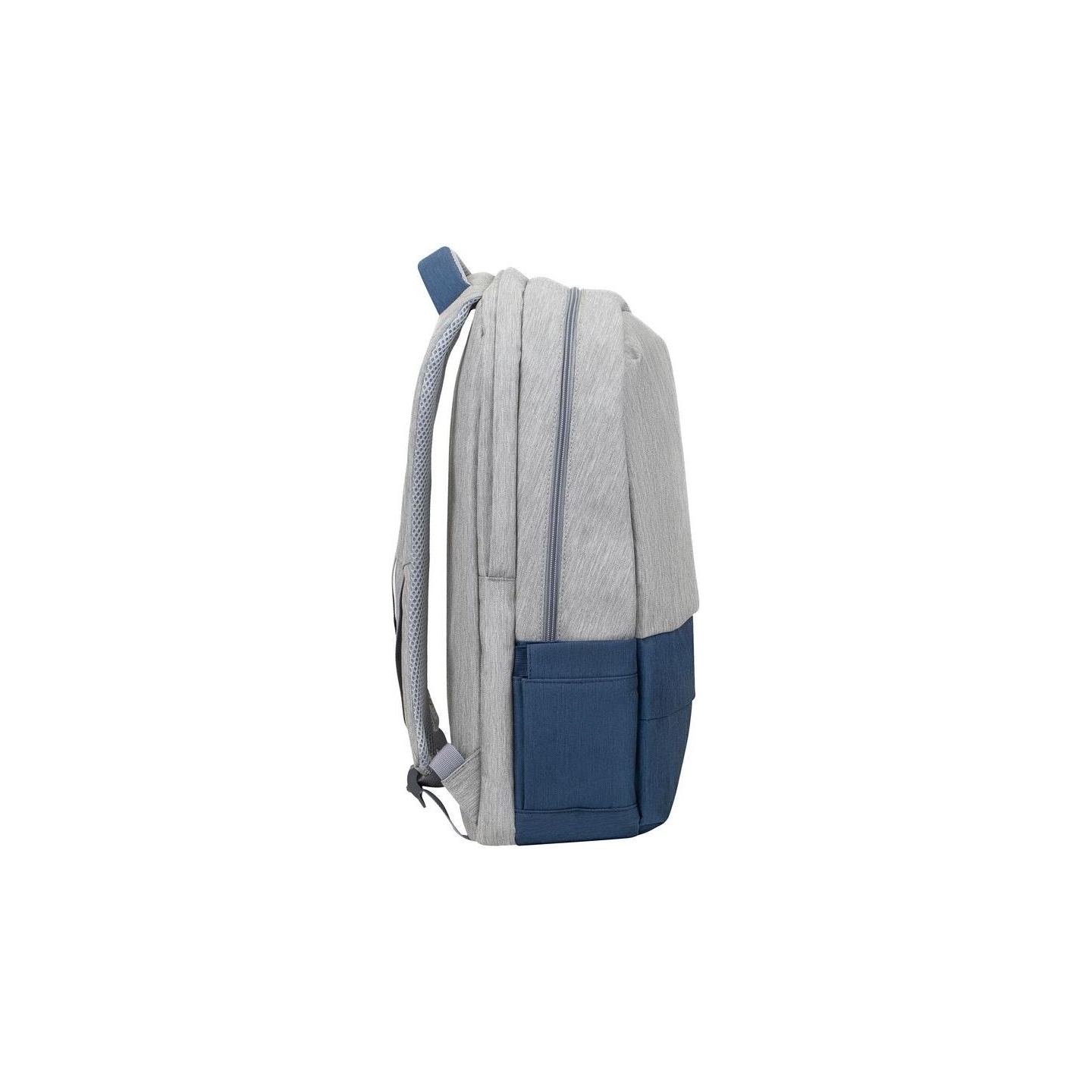 Rivacase NB BACKPACK ANTI-THEFT 17.3"/7567 GREY/DARK BLUE RIVACASE