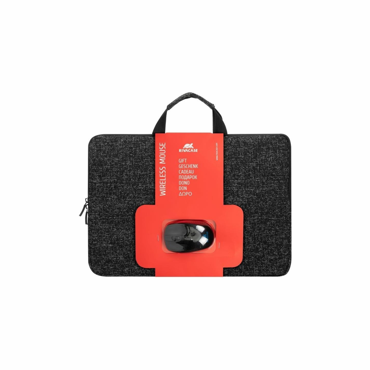 Rivacase NB SLEEVE ANVIK 15.6" + MOUSE/7916 BLACK RIVACASE