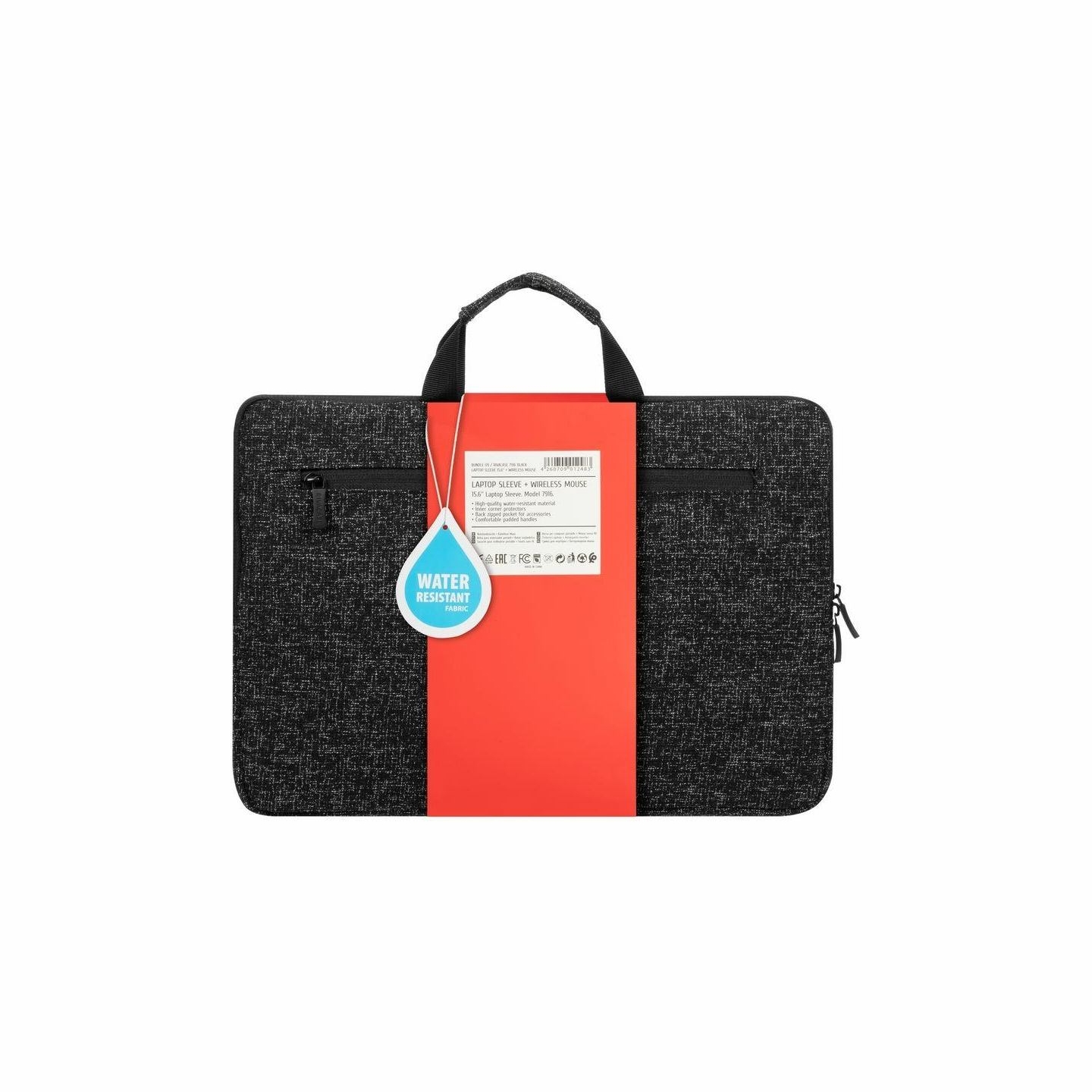 Rivacase NB SLEEVE ANVIK 15.6" + MOUSE/7916 BLACK RIVACASE