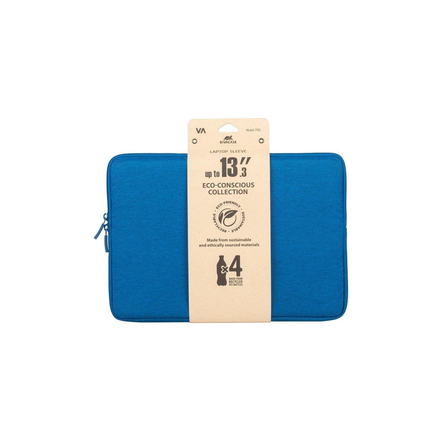 Rivacase NB SLEEVE SUZUKA ECO 13.3-14"/7703 AZURE RIVACASE