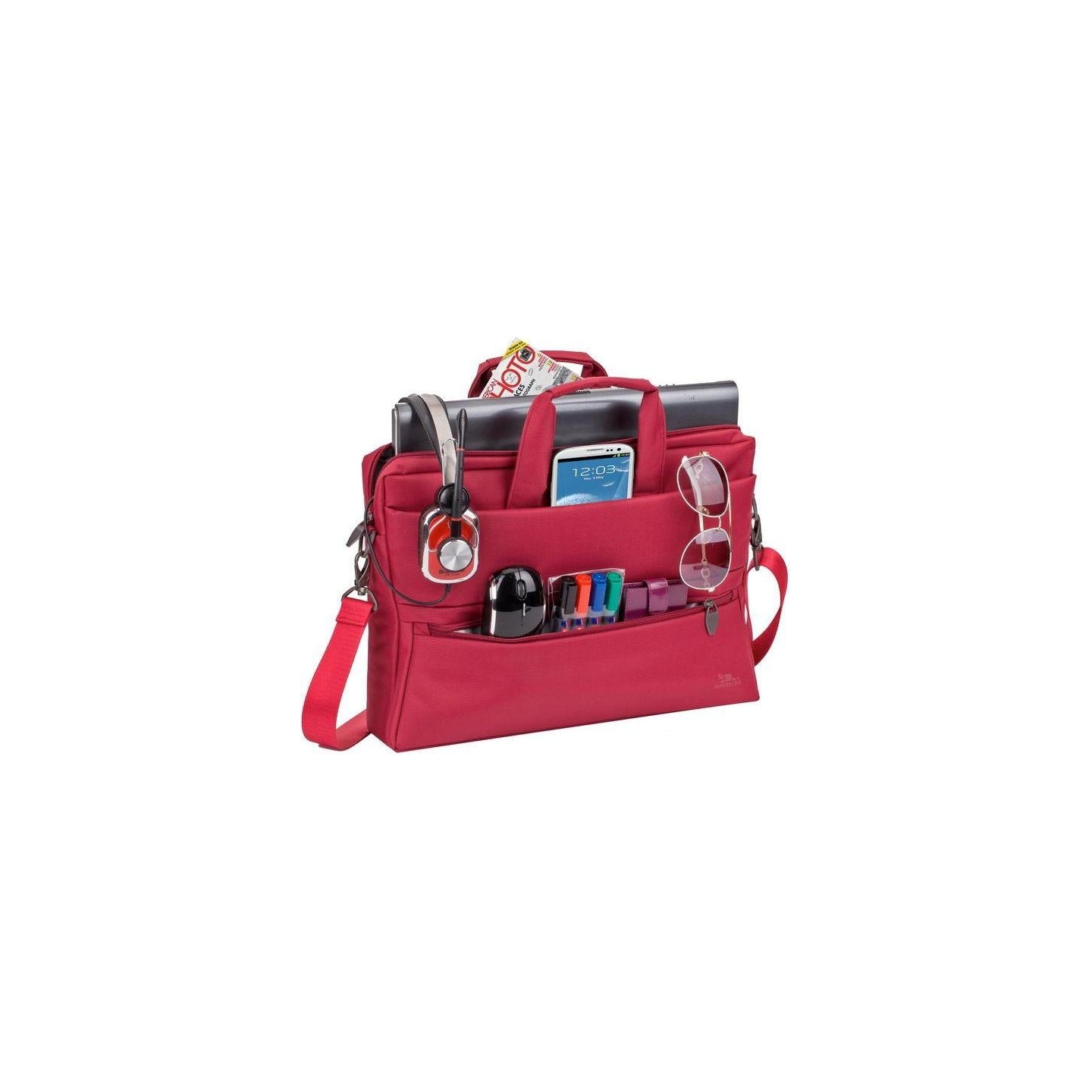 Rivacase NB CASE TIERGARTEN 15.6"/8630 RED RIVACASE