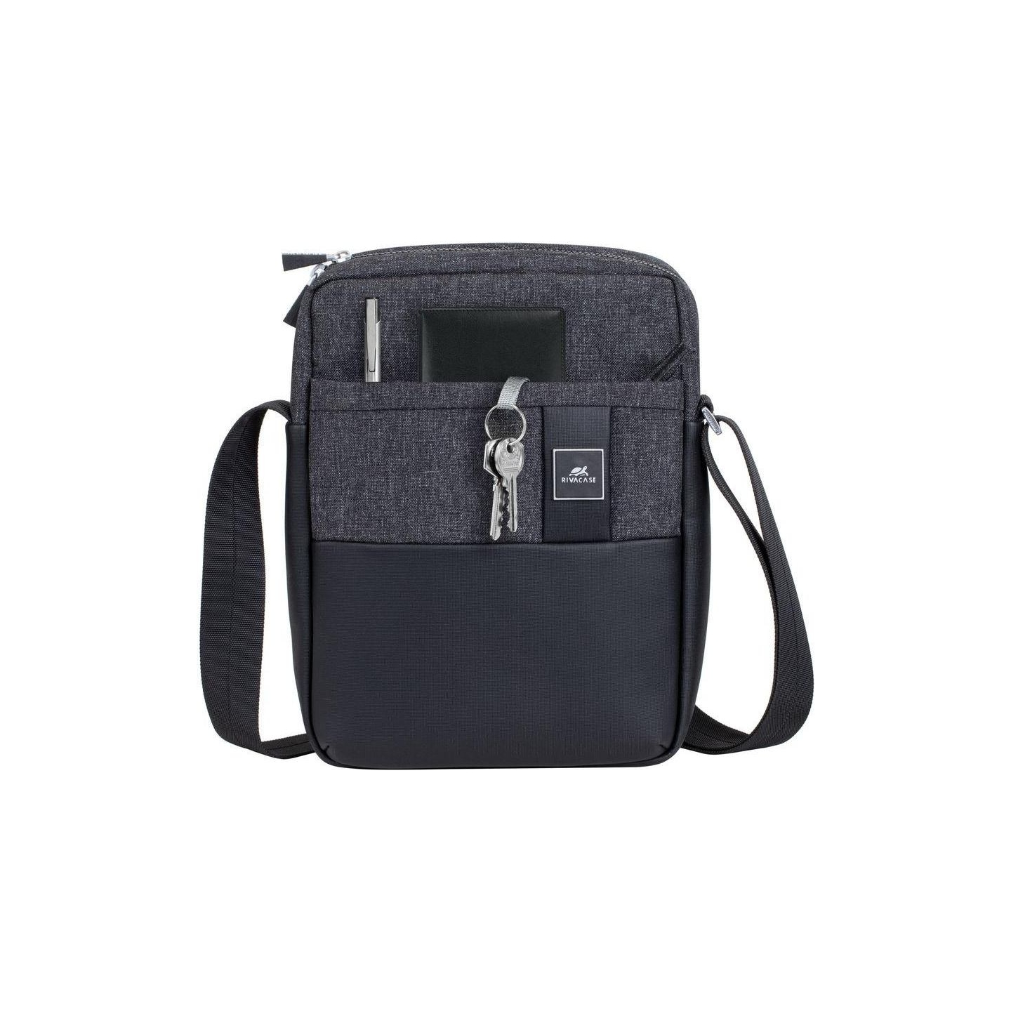 Rivacase TABLET CASE CROSSBODY 11"/8811 BLACK MELANGE RIVACASE
