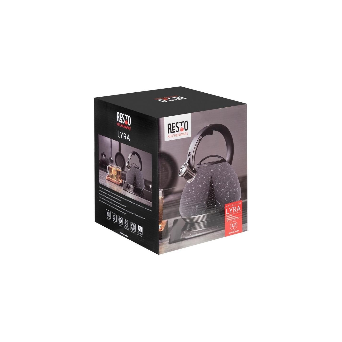 Resto WHISTLING KETTLE 2.7L/90604 RESTO