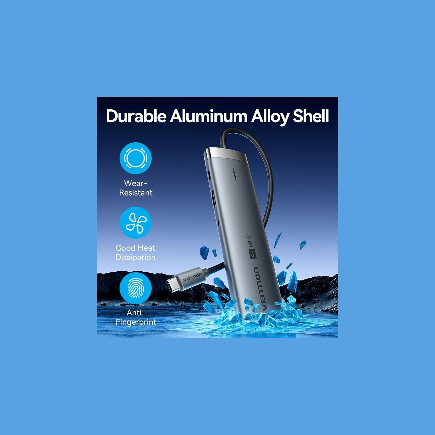 Vention NB ACC DOCKING STATION 9IN1/USB-C 0.15M TGVHB VENTION