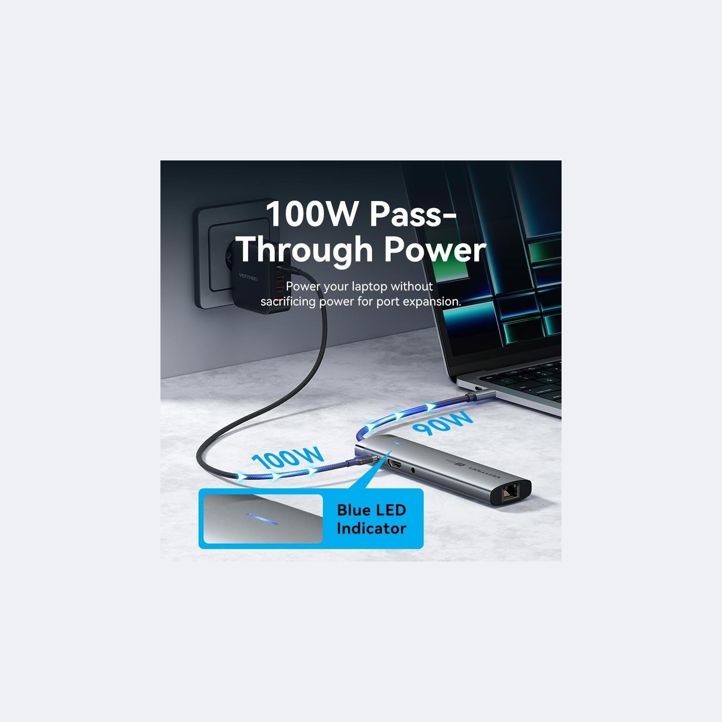 Vention NB ACC DOCKING STATION 9IN1/USB-C 0.15M TGVHB VENTION