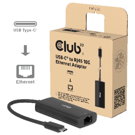 Club3D I/O ADAPTER USB-C TO RJ45/10G M/F CAC-2531 CLUB3D