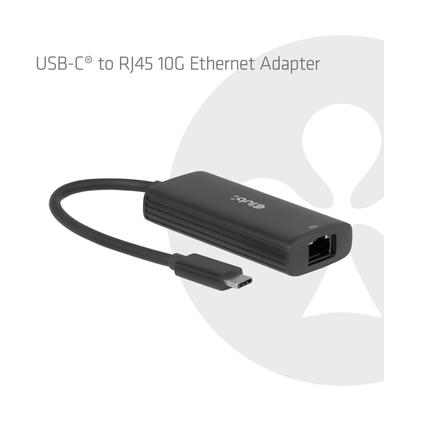 Club3D I/O ADAPTER USB-C TO RJ45/10G M/F CAC-2531 CLUB3D