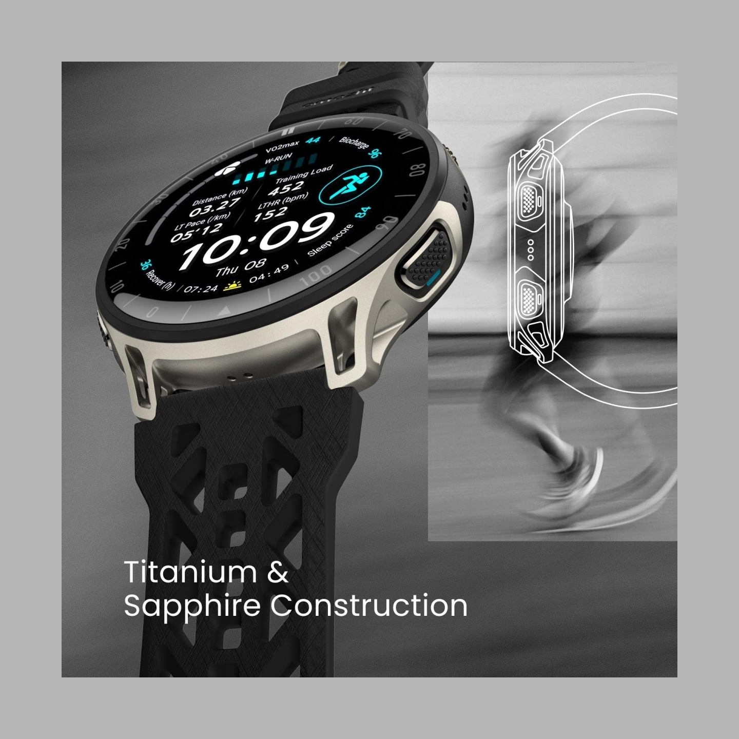 Amazfit SMARTWATCH AMAZFIT/CHEETAH 2 PRO AMAZFIT