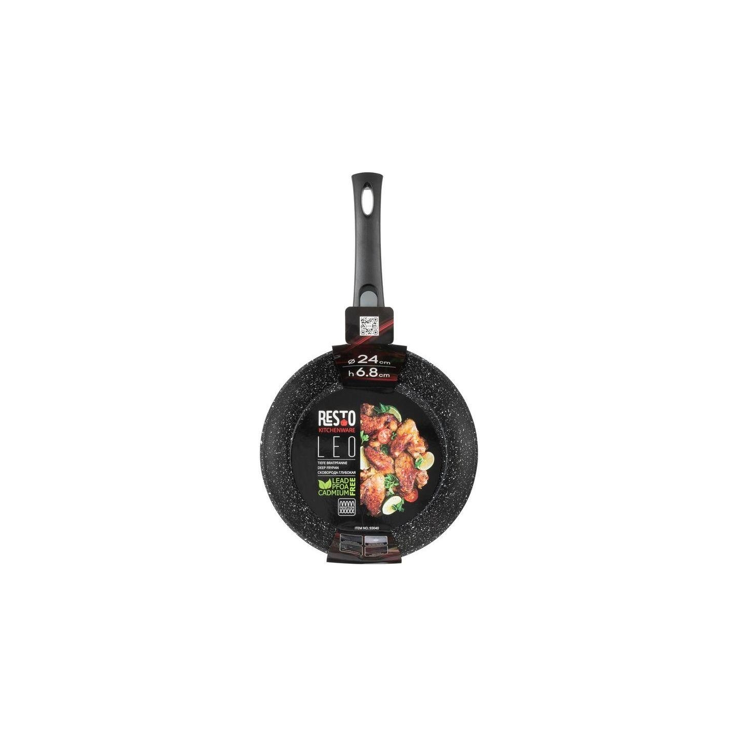 Resto DEEP FRYPAN D24 H6.8CM/93040 RESTO