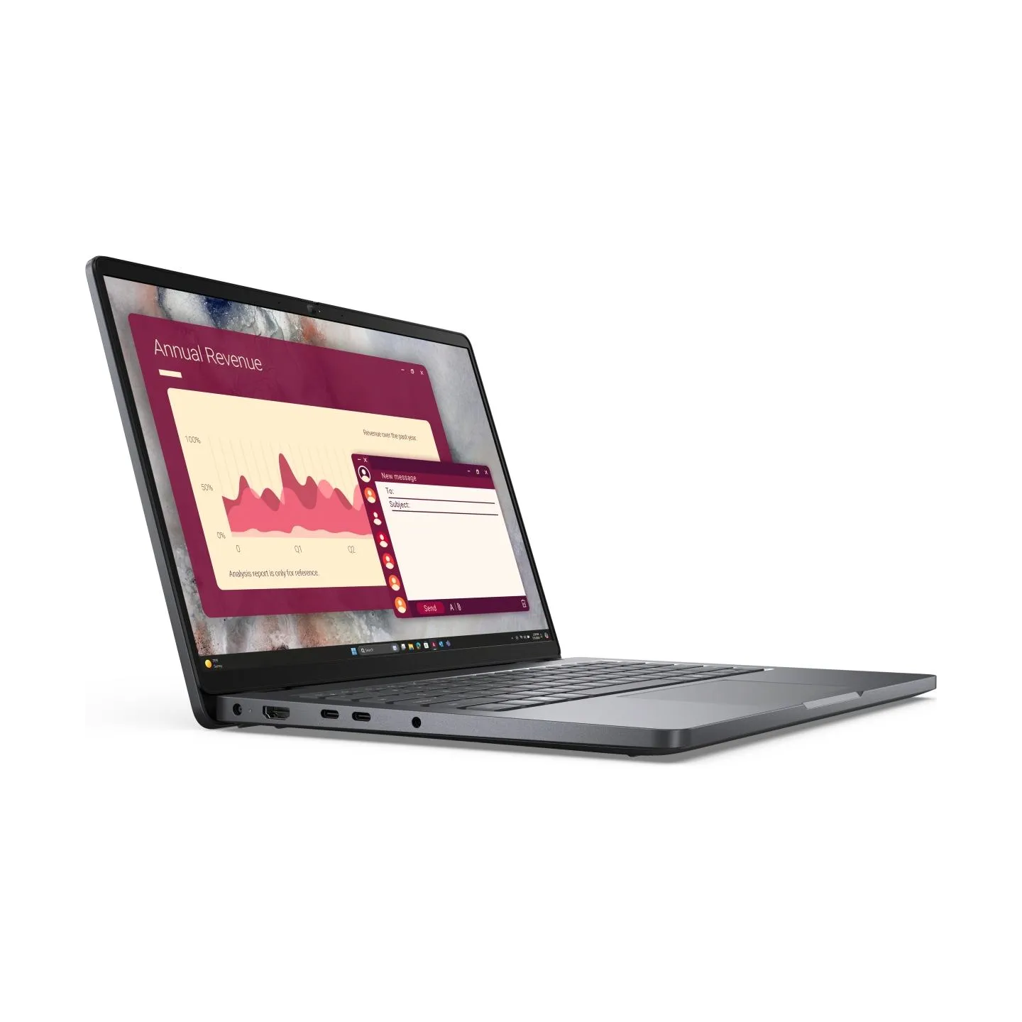 Dell Pro 14 PC14250 / U7 265U/ 16GB/ 512GB SSD/ FgrPr & SmtCd/FHD IR Cam & Mic/ WLAN + BT/ 14.0" FHD+/ Nord Backlit Kb/ 65W/ W11