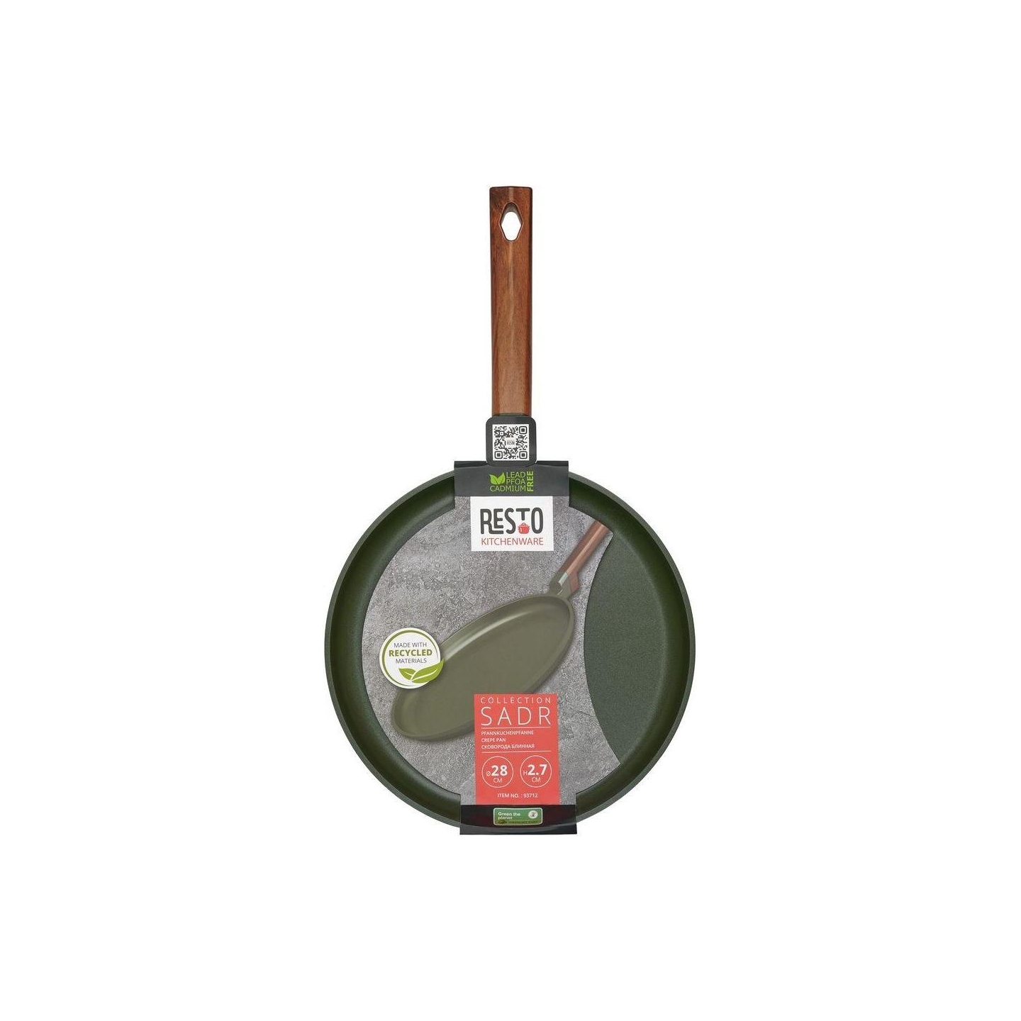 Resto CREPE PAN D28 H2.7CM/93712 RESTO