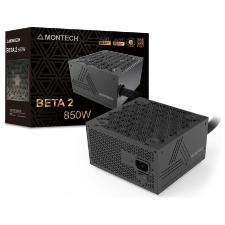 Montech Power Supply|MONTECH|BETA 2|ATX|PC|100 - 240 V|850 W|BETA2850W