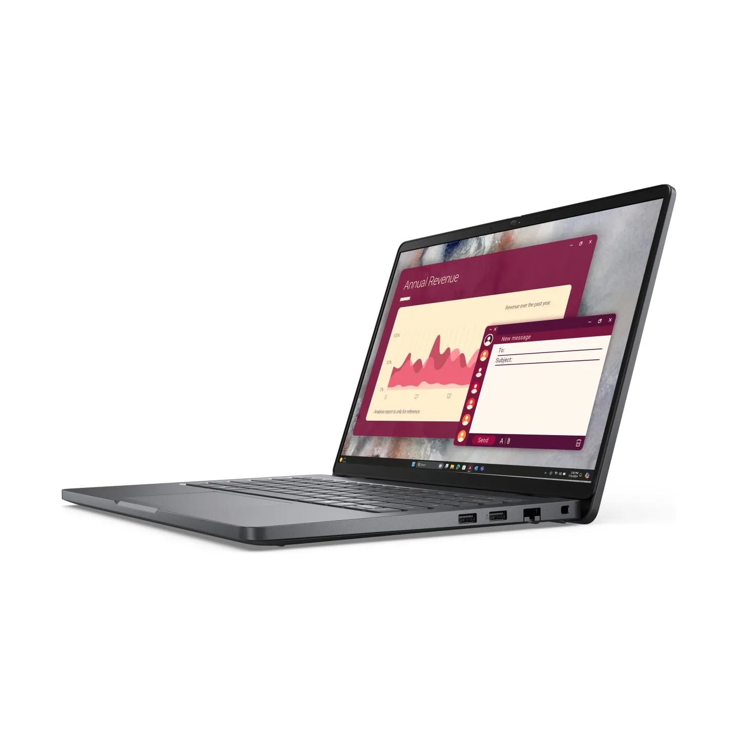 Dell Pro 14 PC14250 / U7 265U/ 16GB/ 512GB SSD/ FgrPr & SmtCd/FHD IR Cam & Mic/ WLAN + BT/ 14.0" FHD+/ Nord Backlit Kb/ 65W/ W11