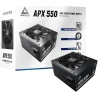 Montech Power Supply|MONTECH|APX 550W|550 W|APX550