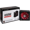 Xilence Power Supply|XILENCE|450 Watts|Efficiency 80 PLUS BRONZE|PFC Active|XN213