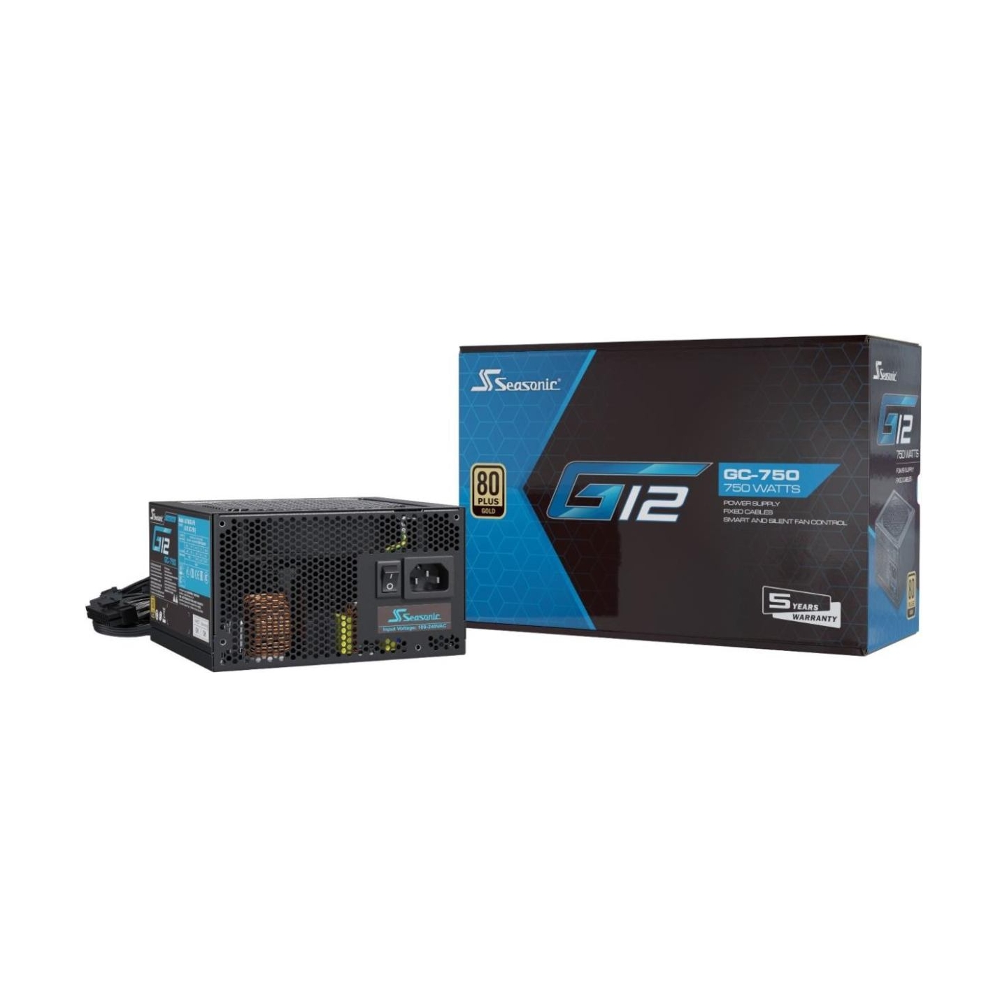 Seasonic Power Supply|SEASONIC|ATX|PC|100 - 240 V|750 W|G12GC-750
