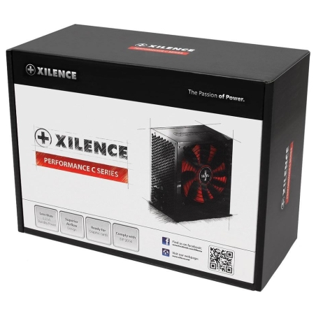 Xilence Power Supply|XILENCE|450 Watts|Peak Power 600 Watts|PFC Active|XN044