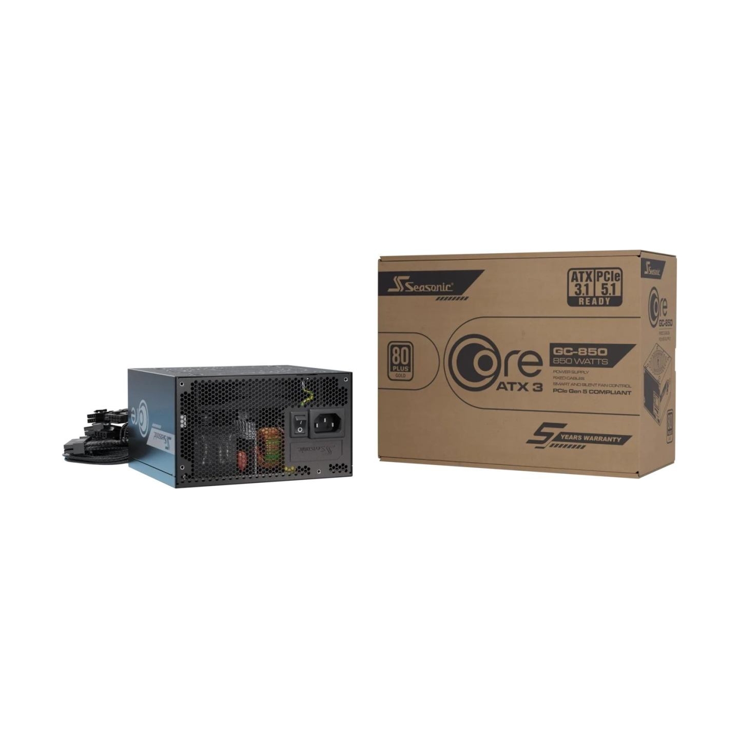 Seasonic Power Supply|SEASONIC|ATX|PC|100 - 240 V|850 W|SRP-CGC851-A5A32SF