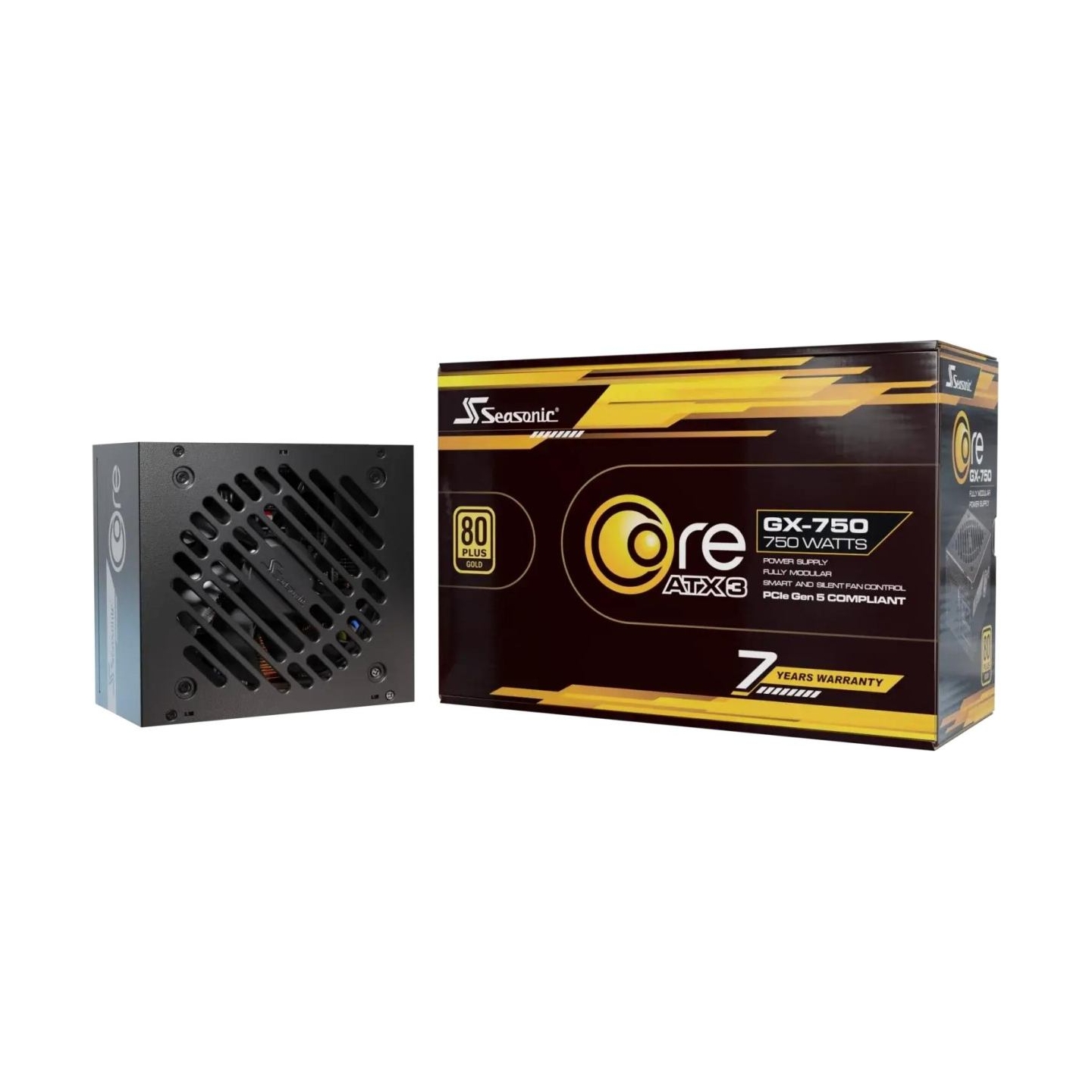 Seasonic Power Supply|SEASONIC|SRP-CGX851-A5A32SF|850 Watts|Peak Power 850 Watts|Efficiency 80 PLUS GOLD|SRP-CGX851-A5A32SF