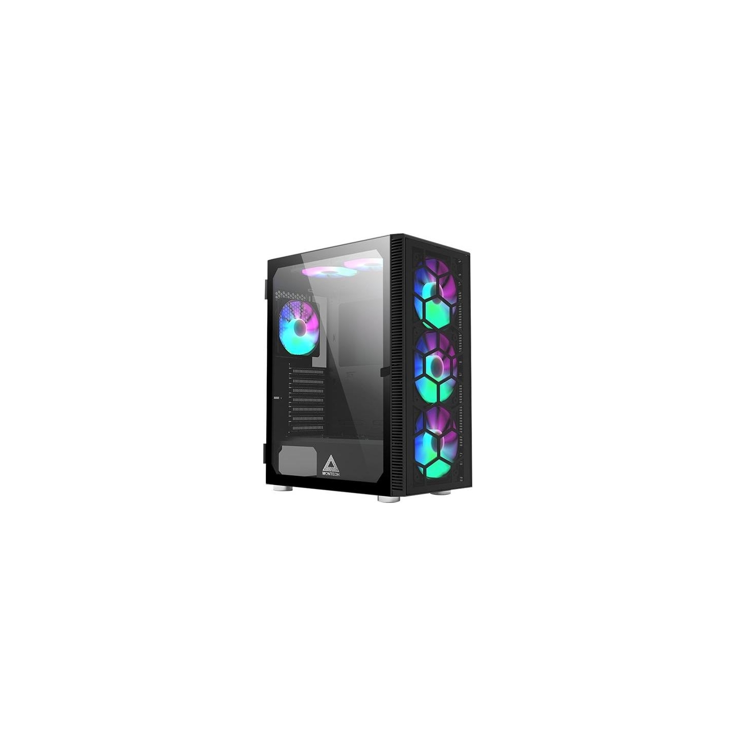 Montech Case|MONTECH|X3 Glass|MidiTower|Not included|Colour Black|X3GLASS(B)
