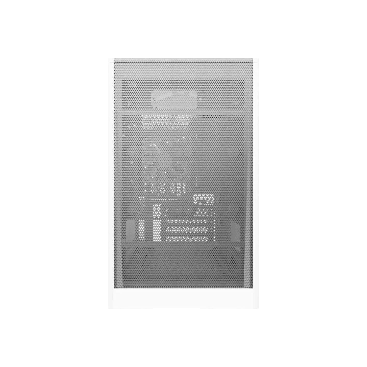 Montech Case|MONTECH|micro ATX/Mini-ITX|White|Mini Tower|PC|Ten|TEN(W)