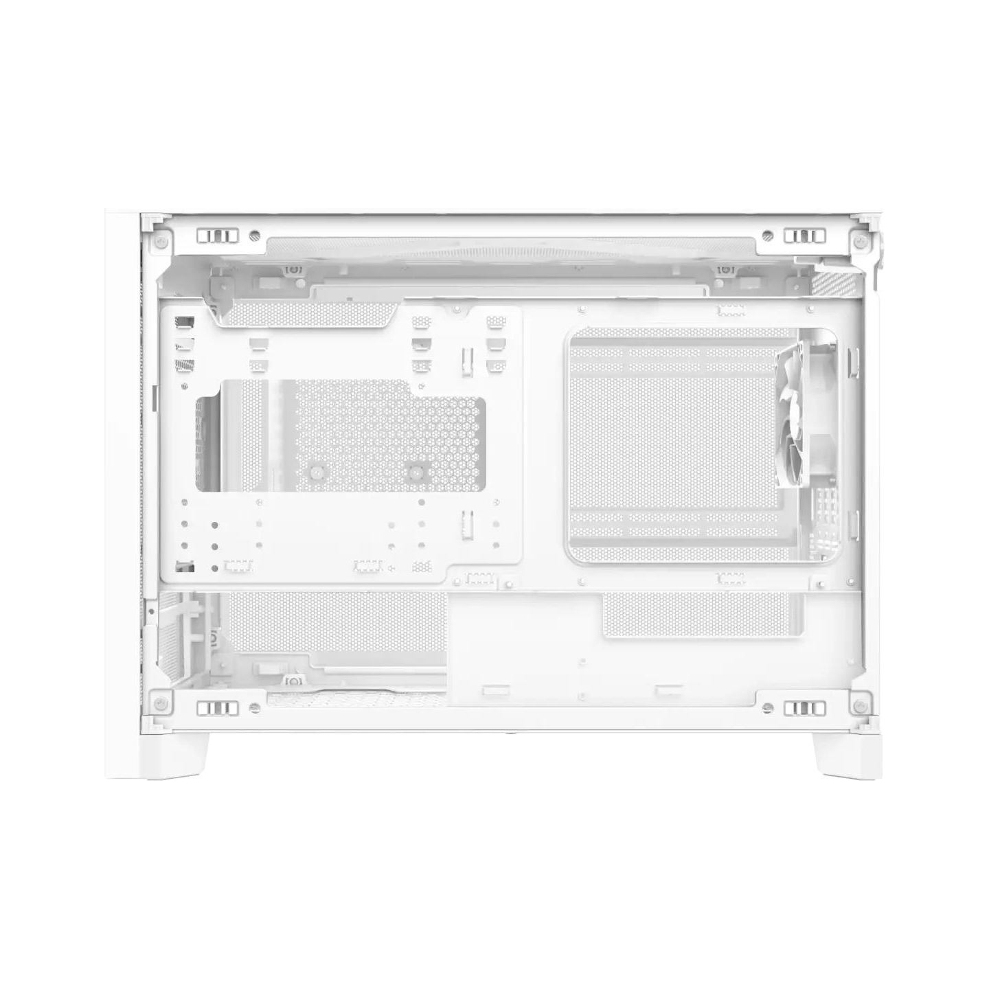 Montech Case|MONTECH|micro ATX/Mini-ITX|White|Mini Tower|PC|Ten|TEN(W)