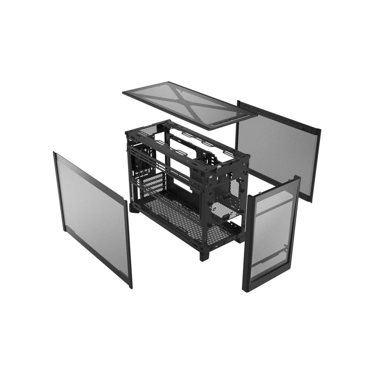 Montech Case|MONTECH|micro ATX/Mini-ITX|Black|Mini Tower|PC|Ten|TEN(B)