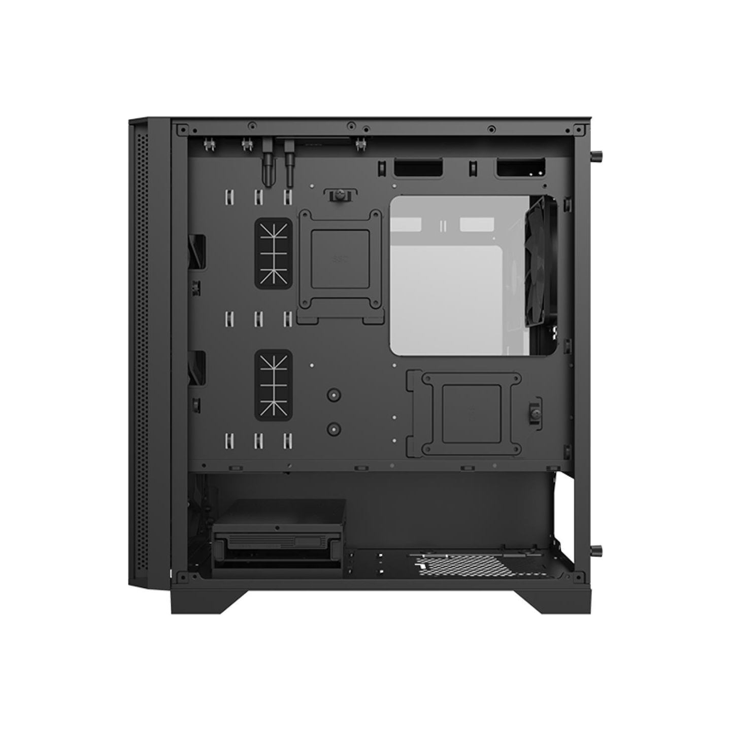 Montech Case|MONTECH|AIR 100 LITE|MidiTower|Not included|MicroATX|MiniITX|Colour Black|AIR100LITE(B)