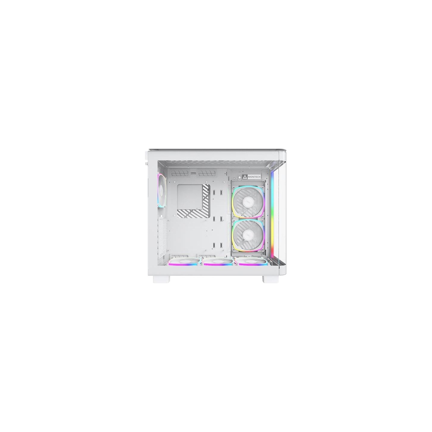 Montech Case|MONTECH|KING 95 PRO (W)|MidiTower|Not included|ATX|MicroATX|MiniITX|Colour White|KING95PRO(W)